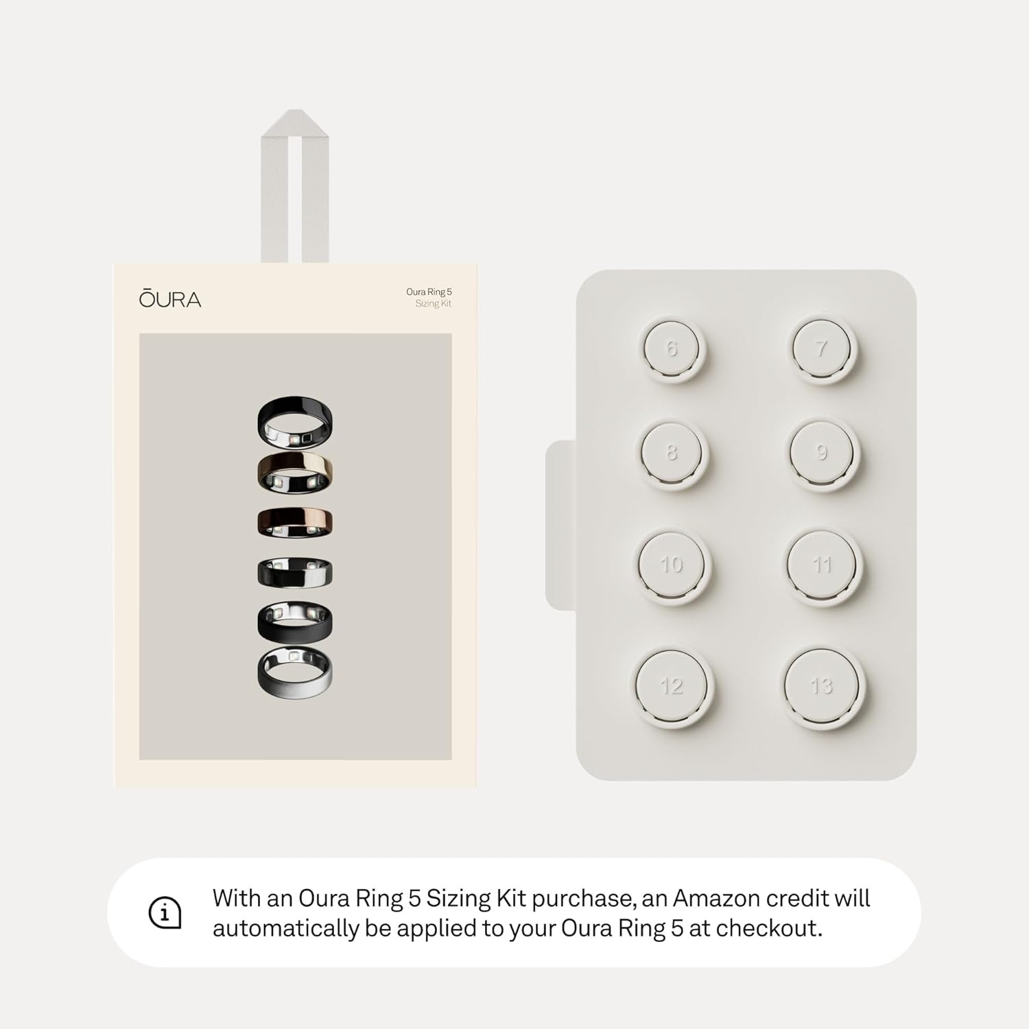 Oura Ring 5 Sizing Kit