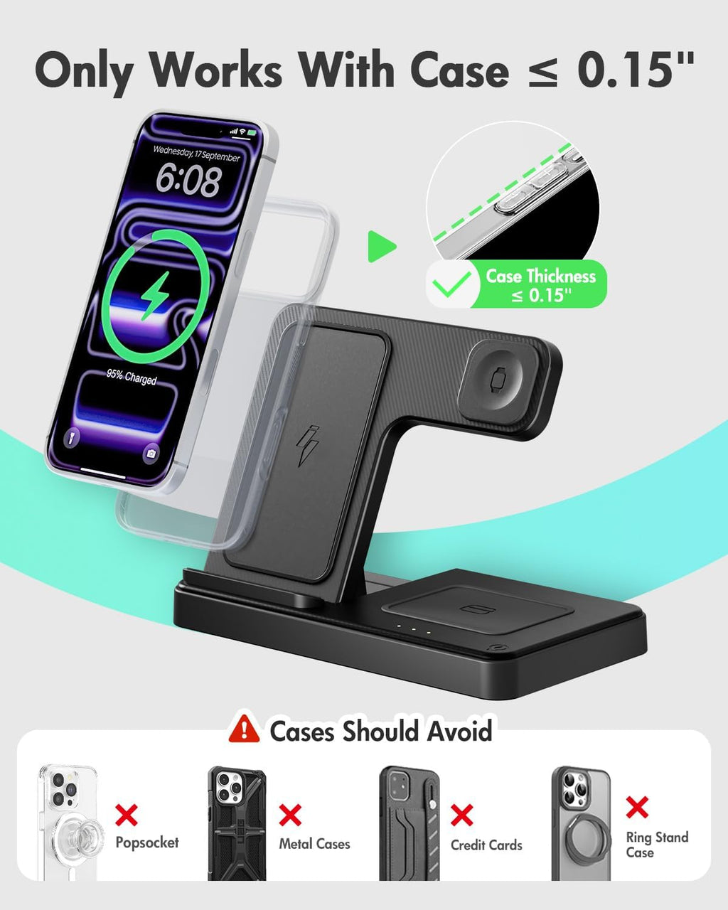 All-in-One Wireless Charger Stand