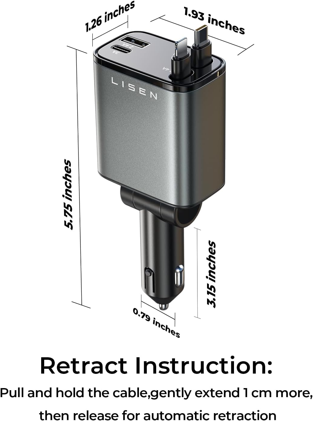 LISEN Fast Car Charger
