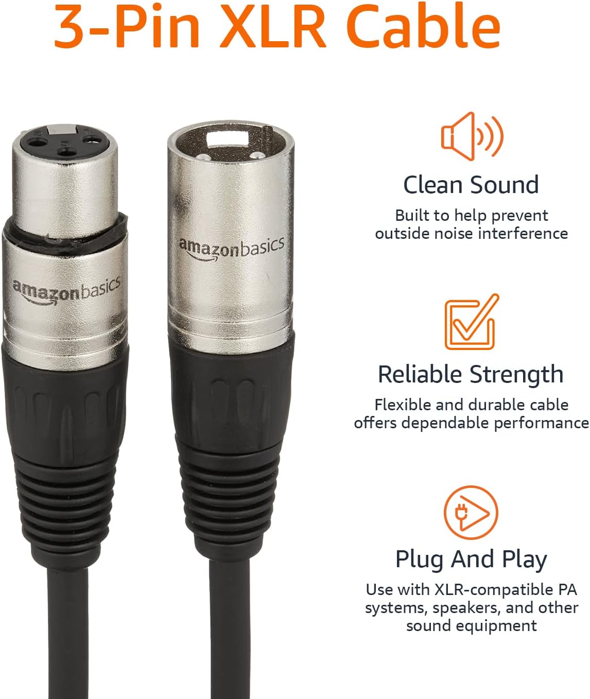 Pro Sound XLR Microphone Cable
