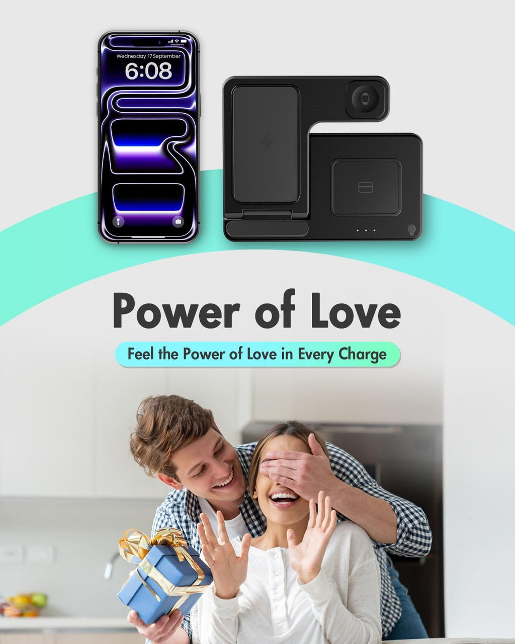All-in-One Wireless Charger Stand
