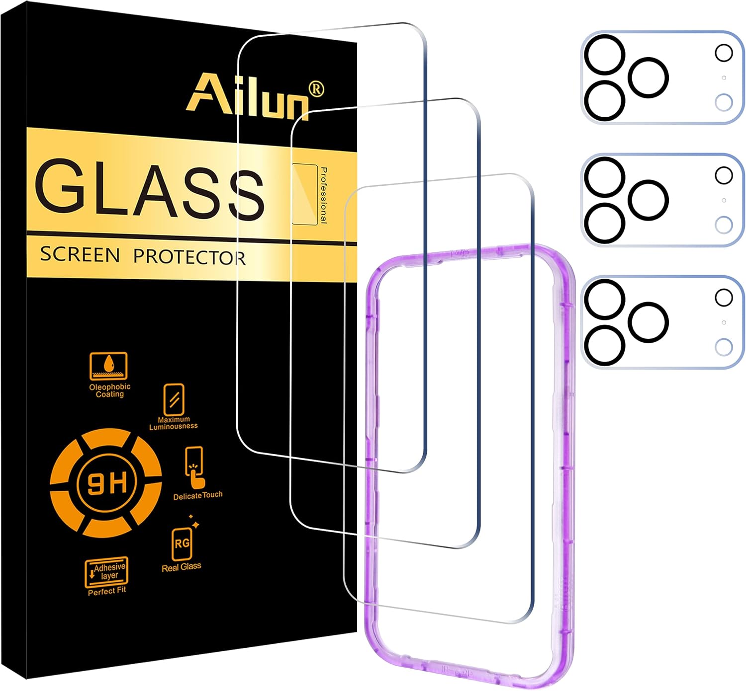 Ailun Ultra-Clear iPhone Screen Protectors