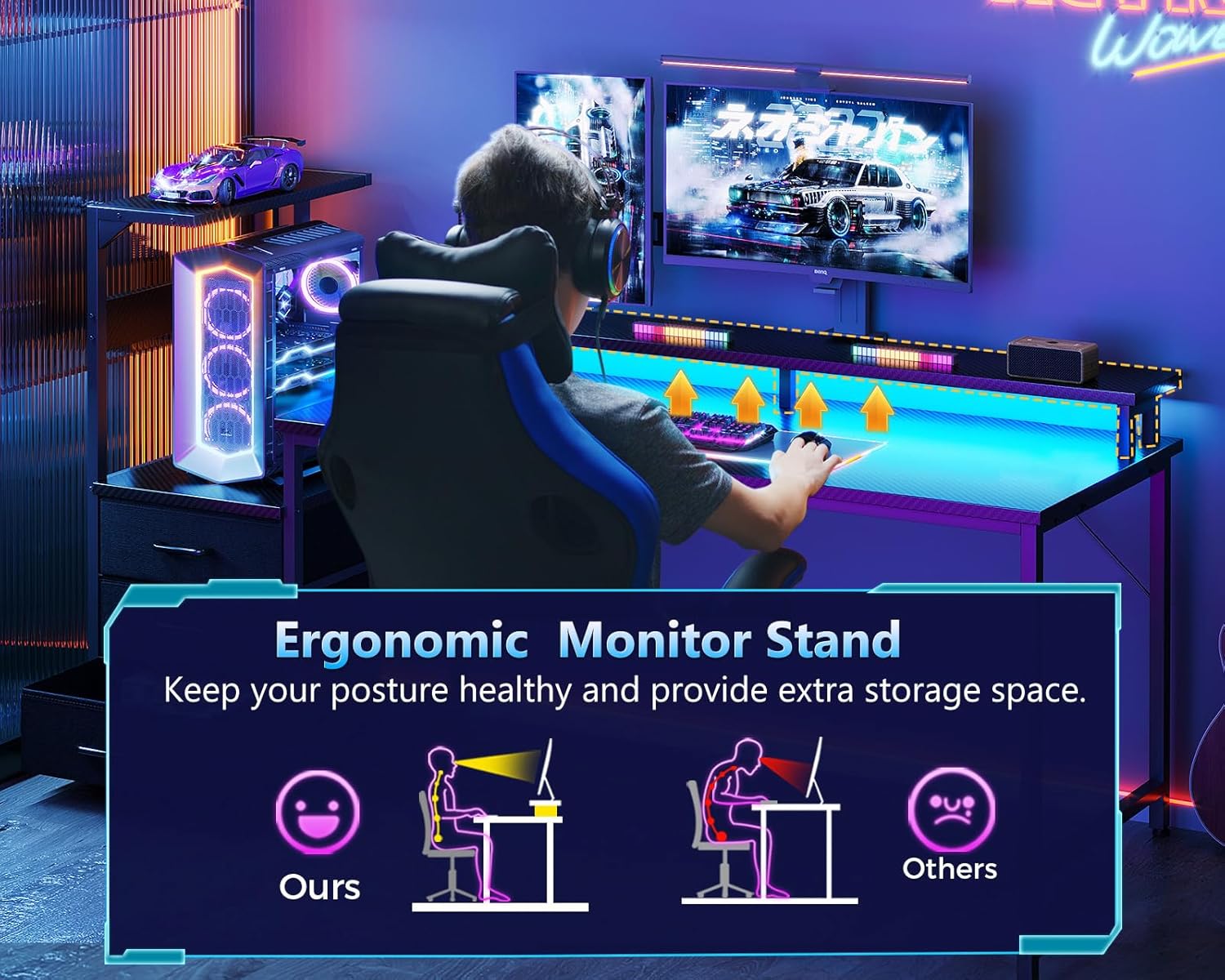 Ultimate Gamer's Command Center