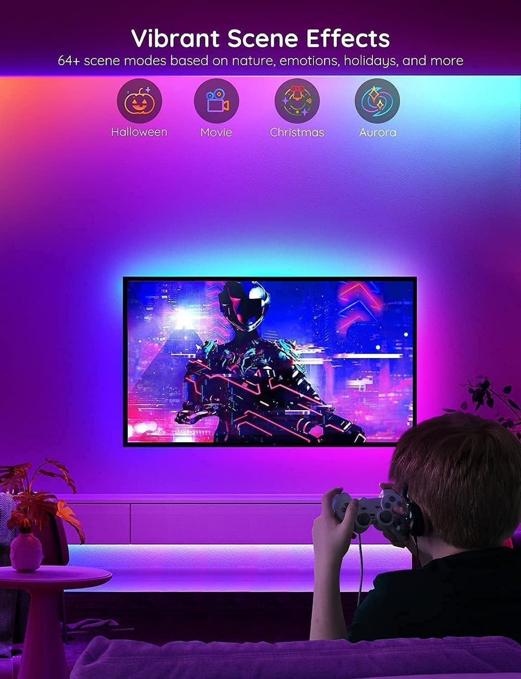 Colorful Home Ambiance Lights