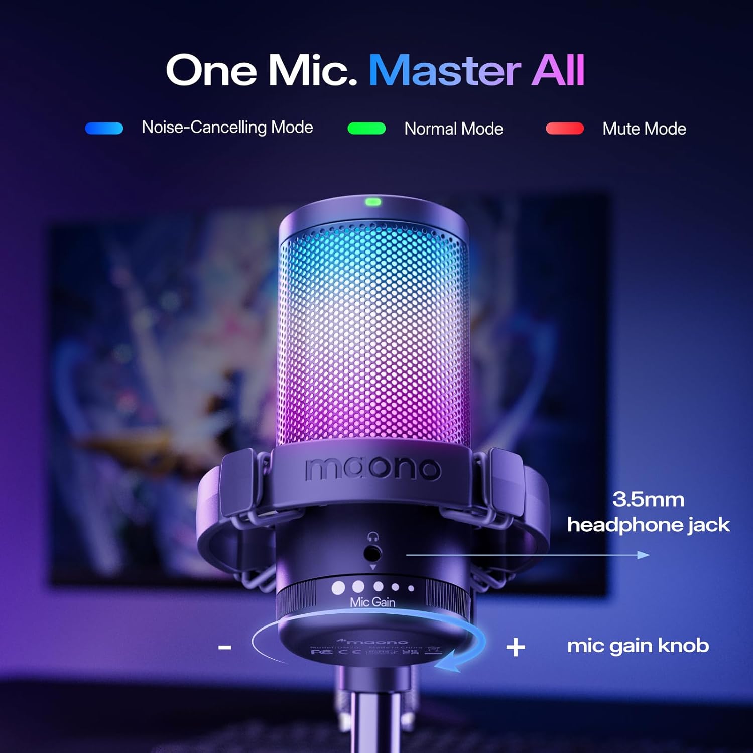GamerWave Noise Canceling Mic