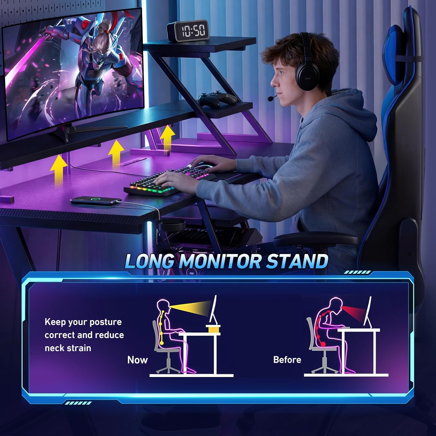 Ultimate Gamer's Command Center