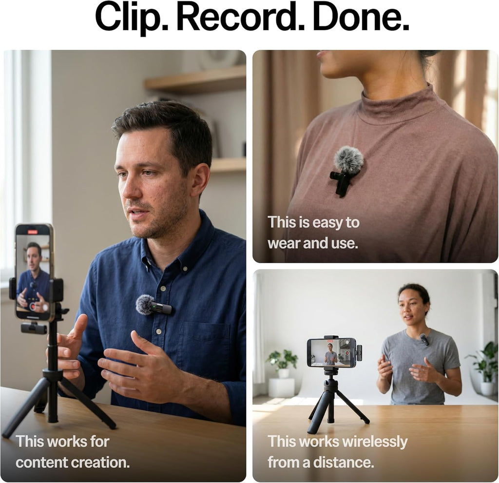 Crystal Clear Mini Mic Duo