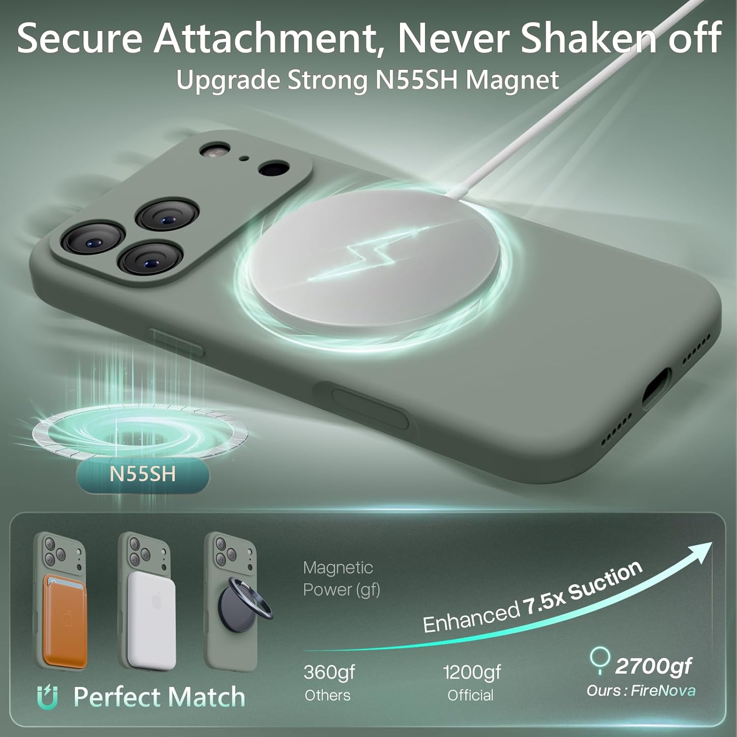 FireNova Magnetic iPhone Pro Case