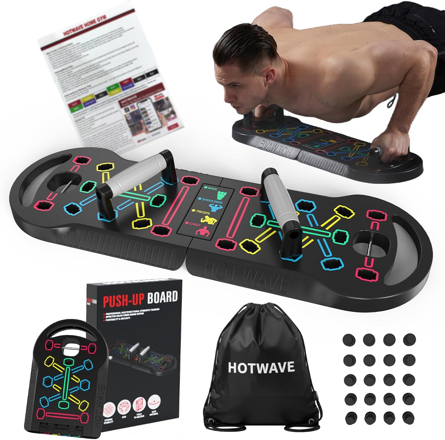 Foldable Push Up Board