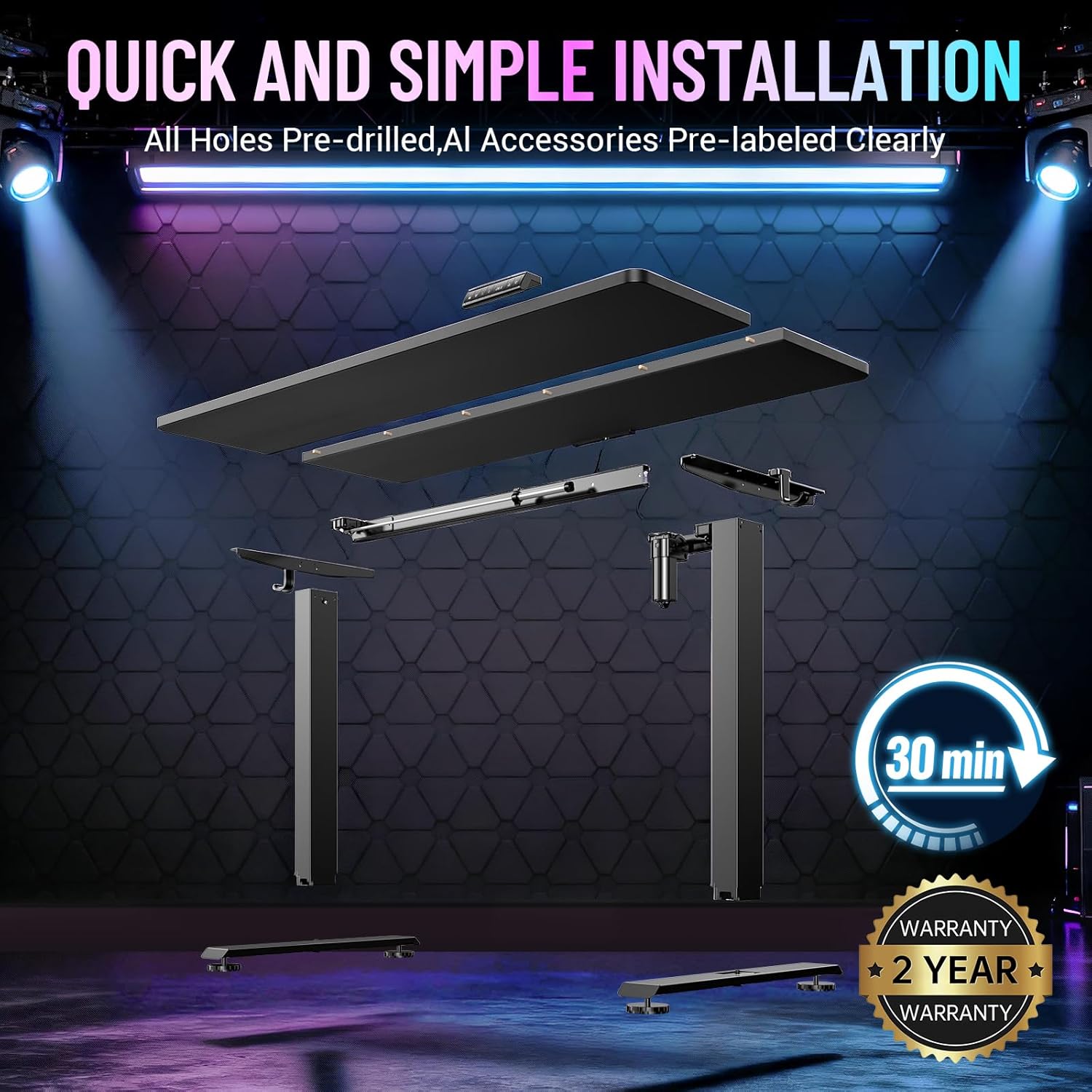 Veken Ultimate Gaming Desk