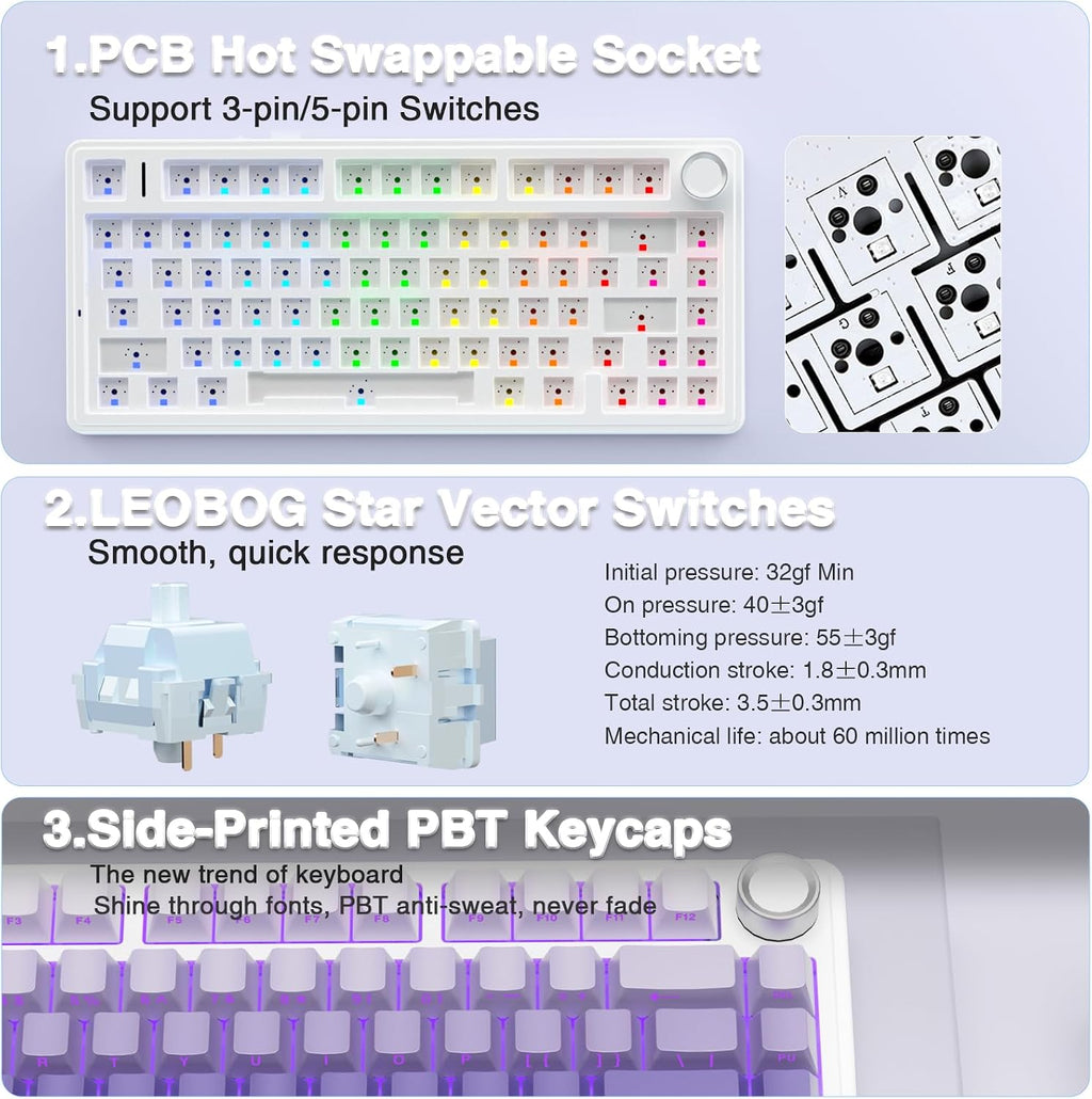 AULA F75 Pro Gaming Keyboard