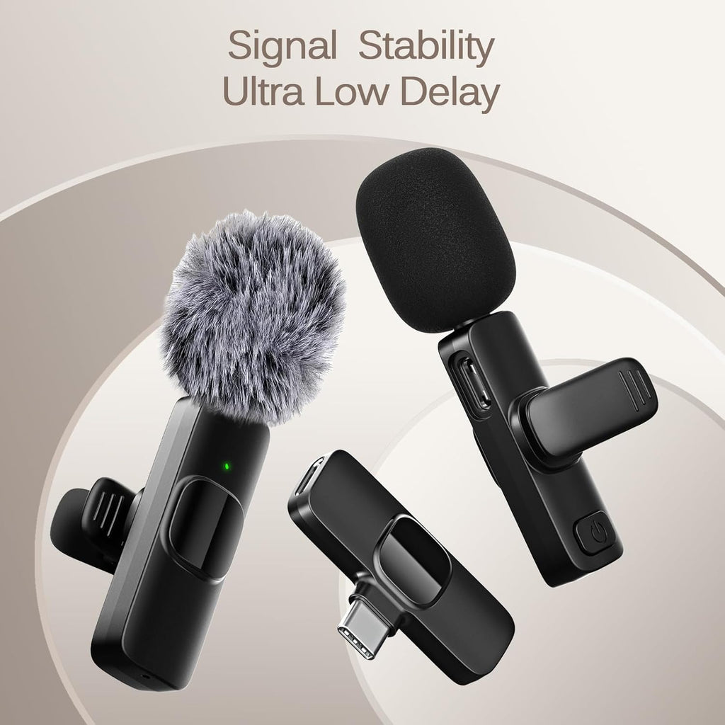 Wireless Clip-On Mic for Creators