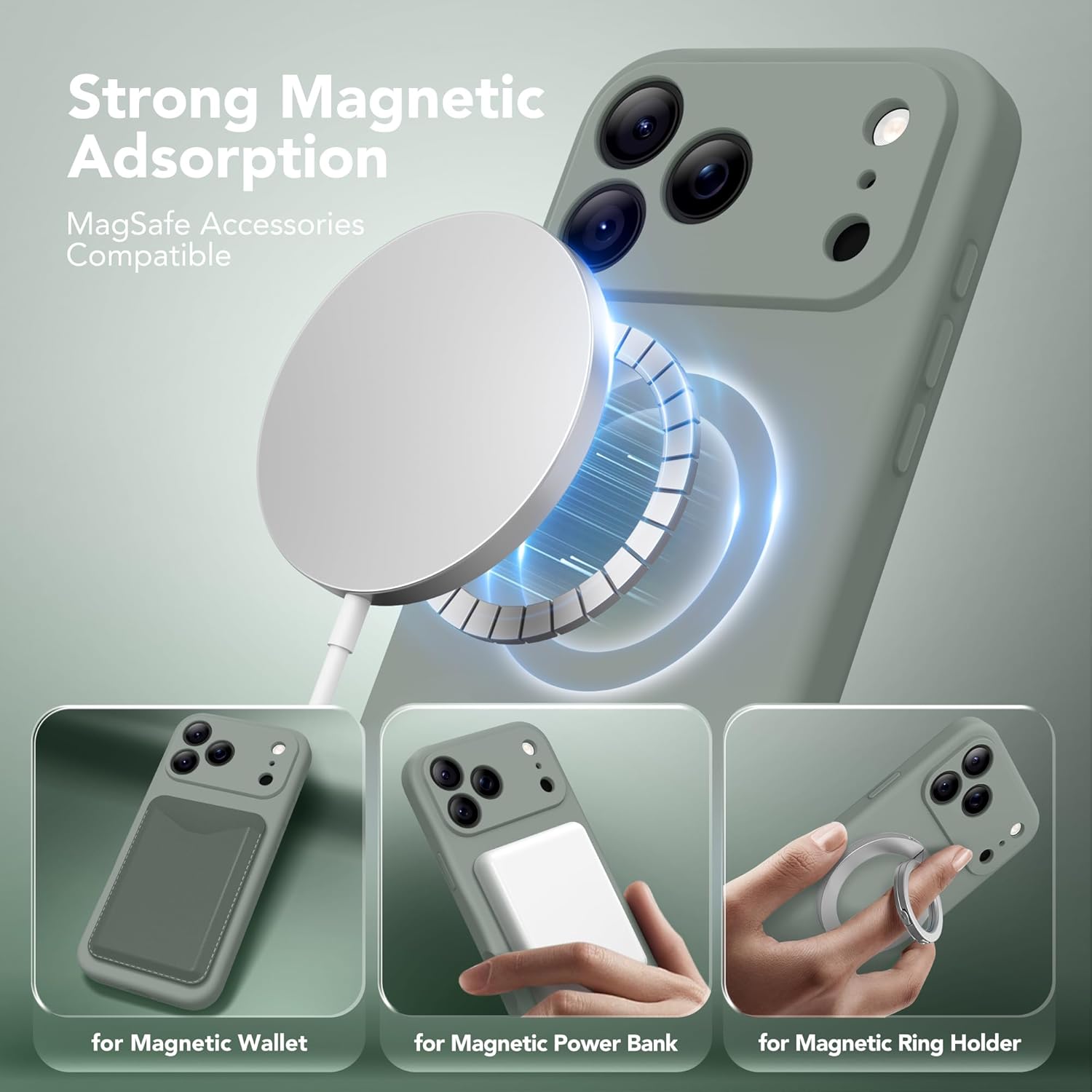 Calke Green Phone Armor Case