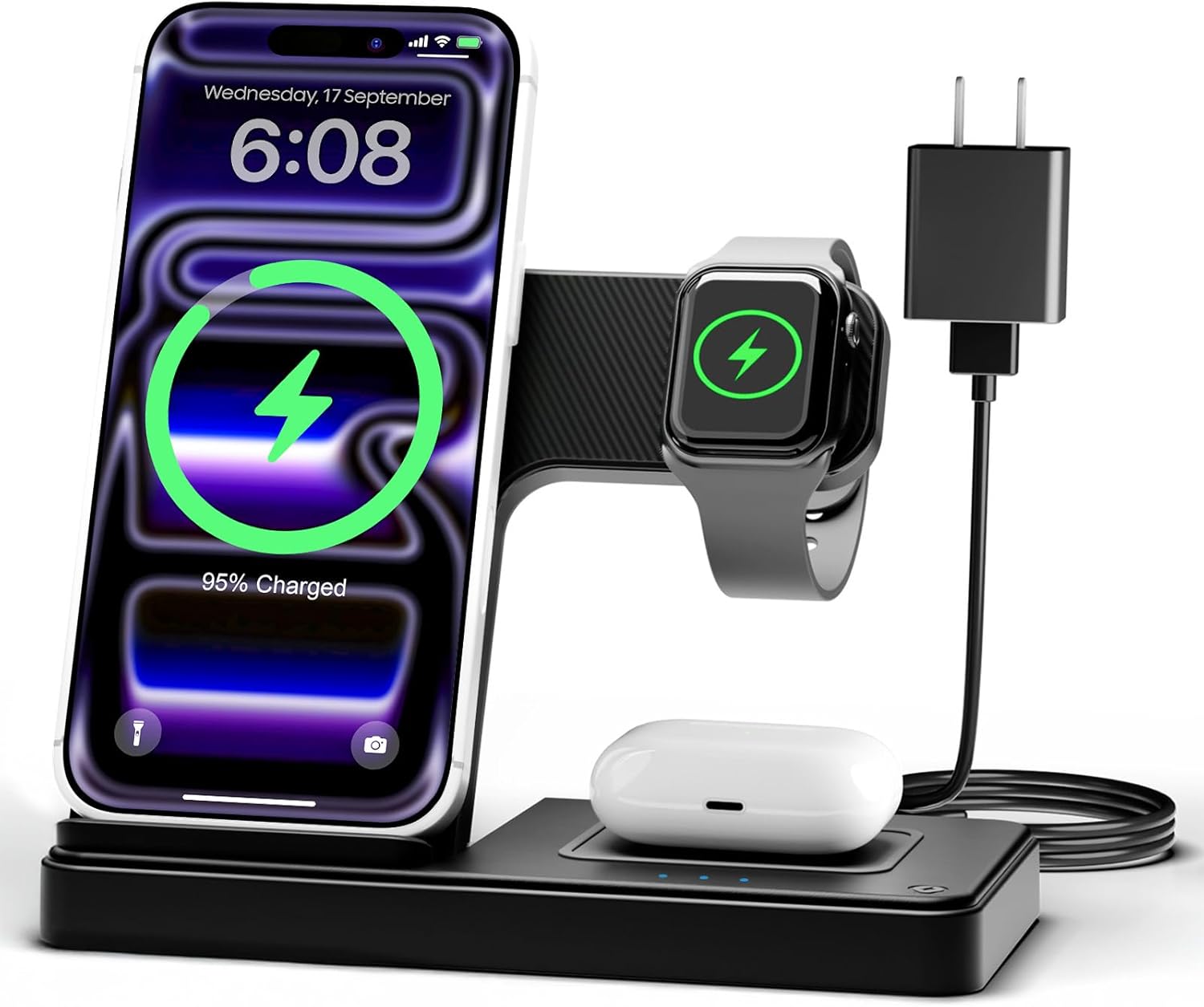 All-in-One Wireless Charger Stand