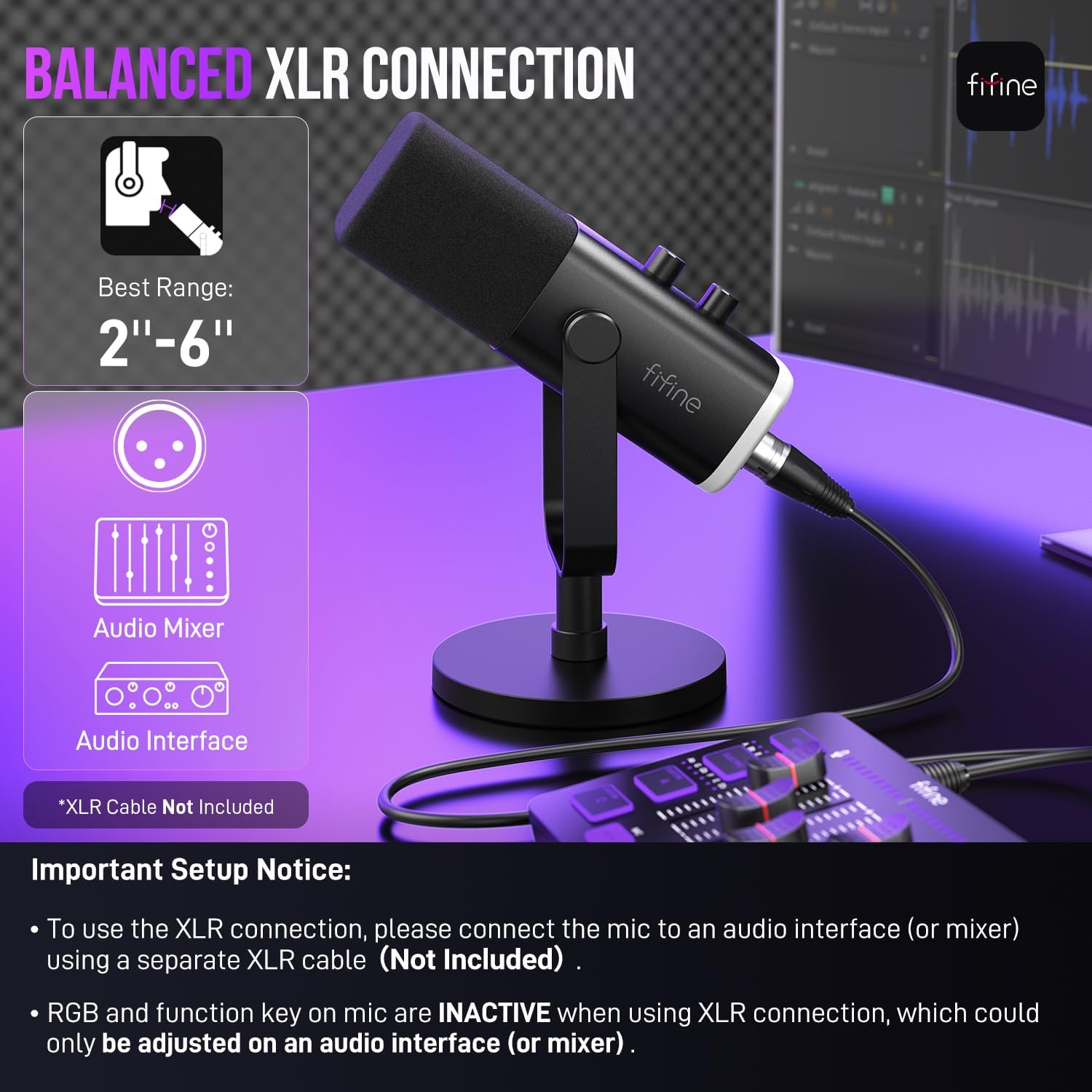 Dynamic Podcast Mic with RGB