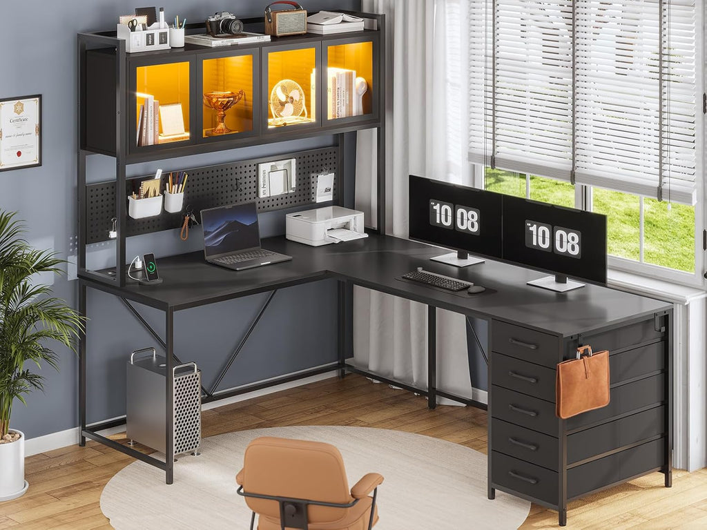 Ultimate Gamer's Corner Desk