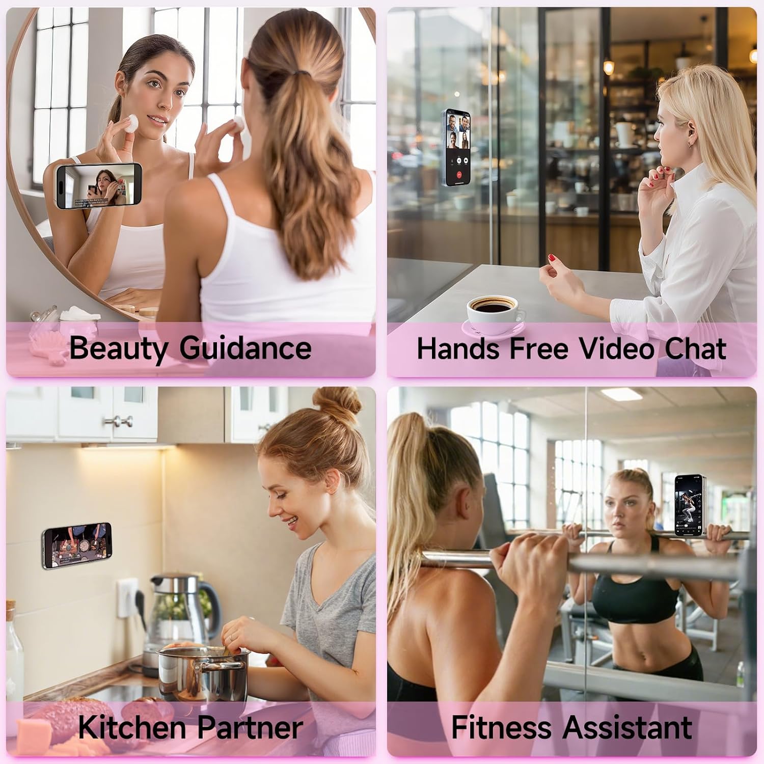 Hands-Free Suction Phone Stand