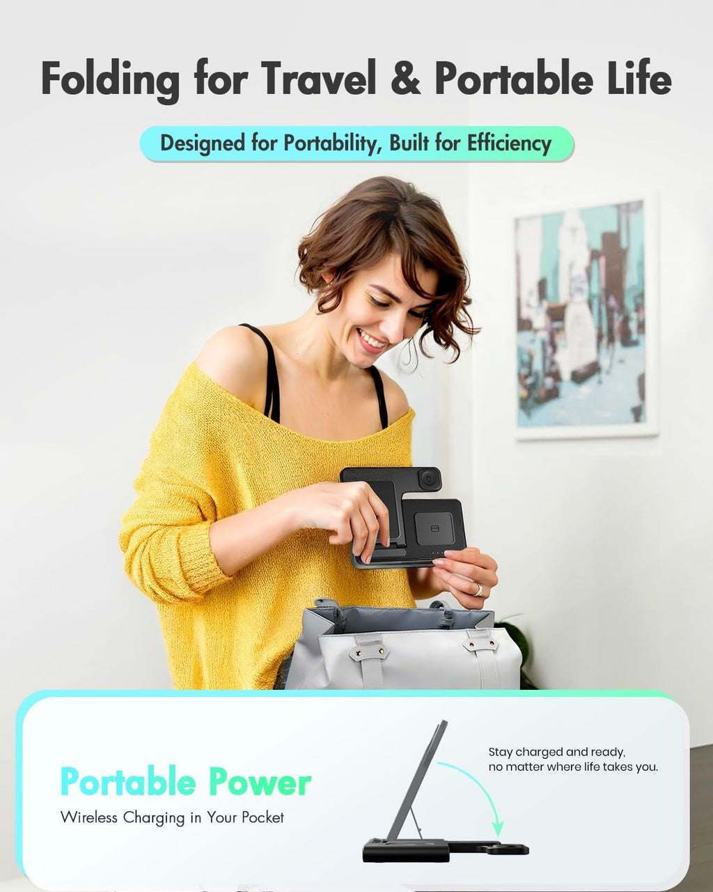 All-in-One Wireless Charger Stand
