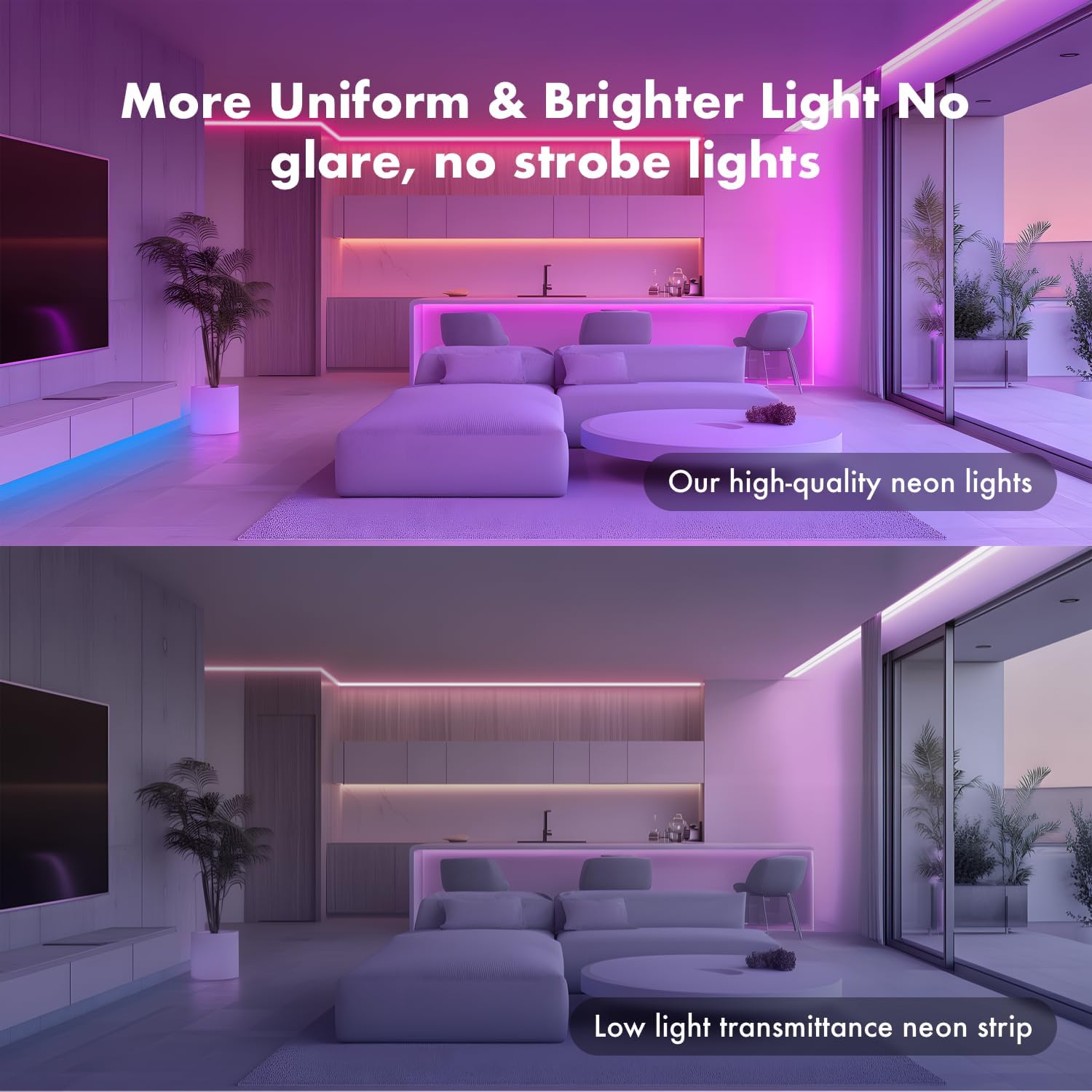 Vibrant Neon Glow Lights