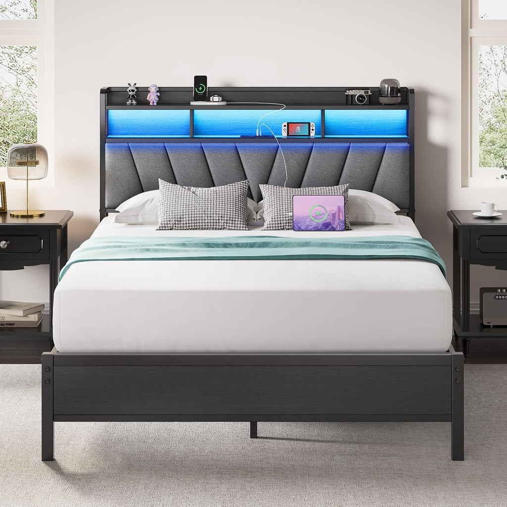 CozyDream Bed Frame with Storage