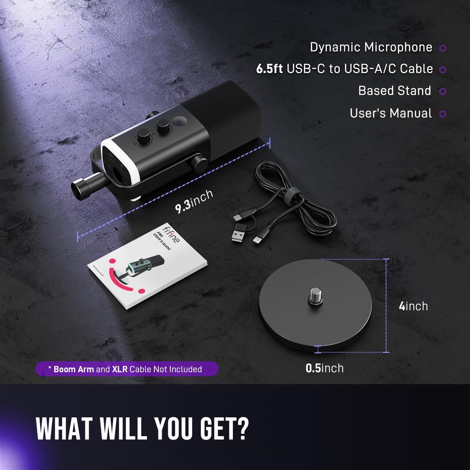 Dynamic Podcast Mic with RGB