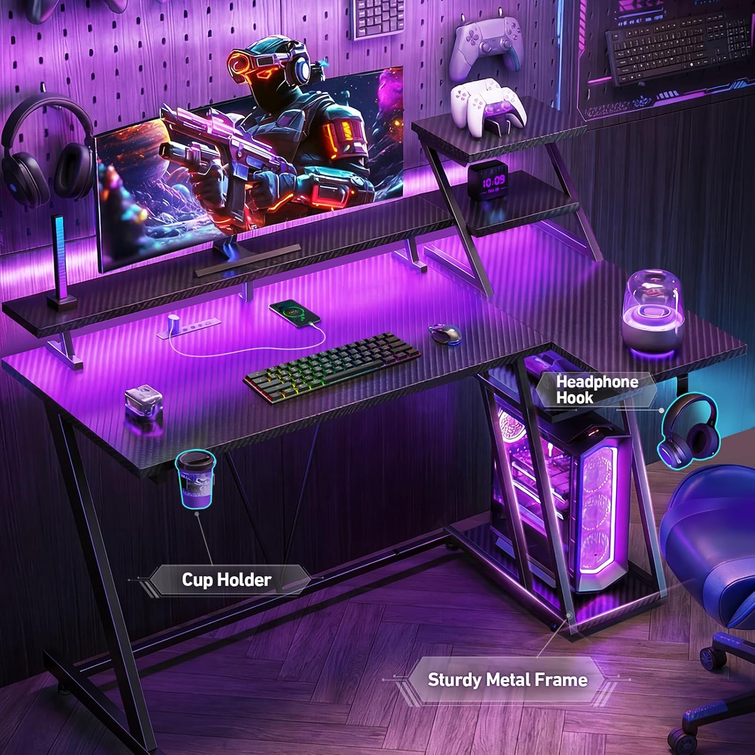 Ultimate Gamer's Command Center