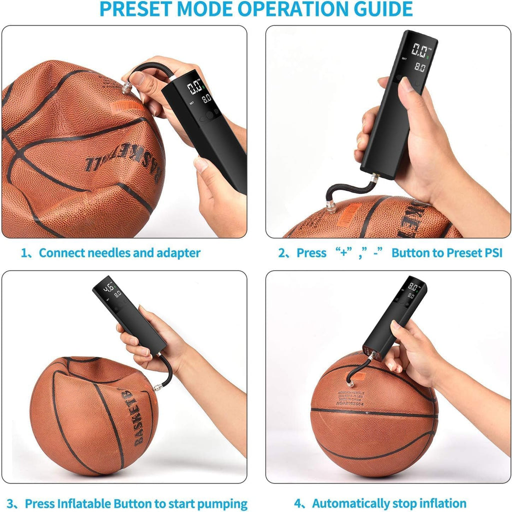 Smart Air Pump for Sports Balls