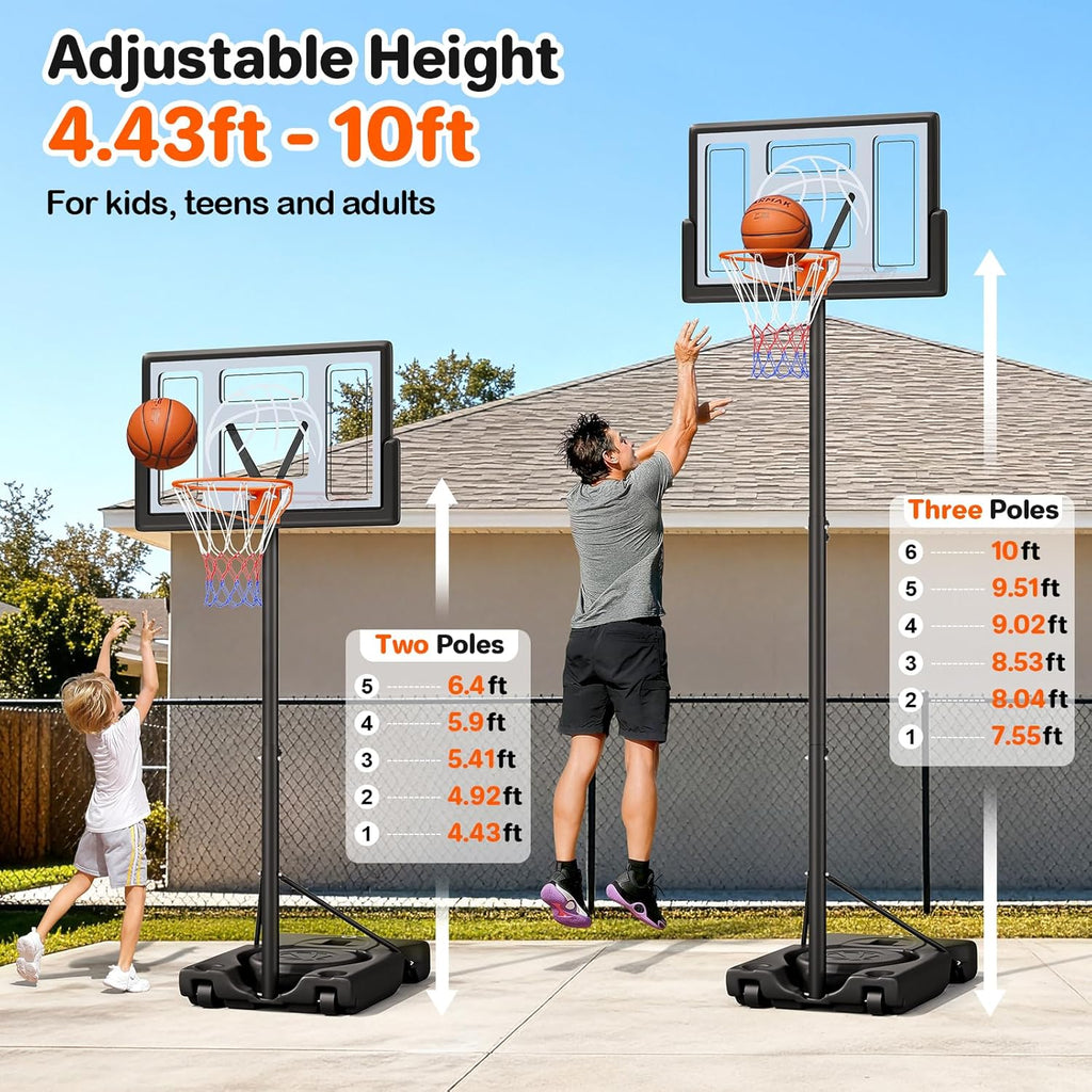 Ultimate Adjustable Basketball Hoop