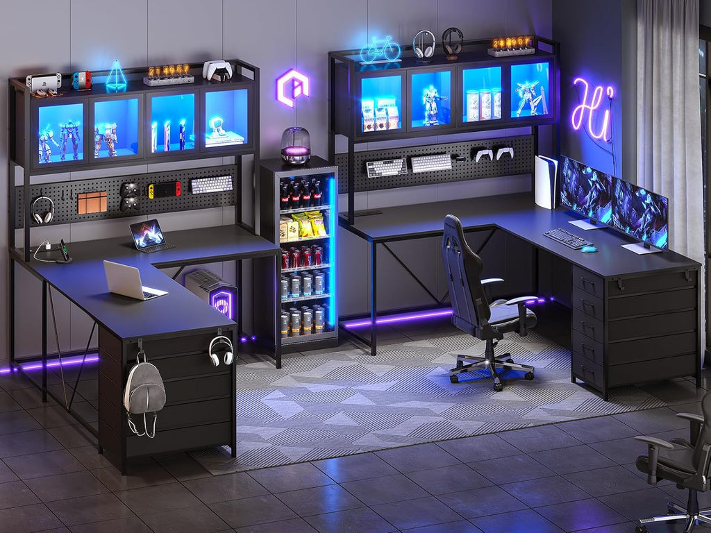 Ultimate Gamer's Corner Desk