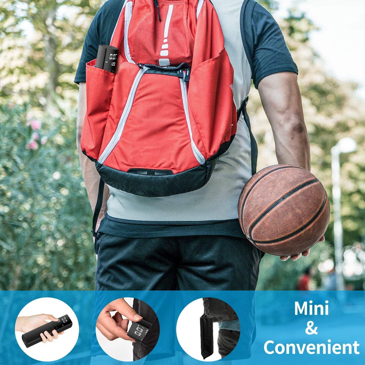 Smart Air Pump for Sports Balls