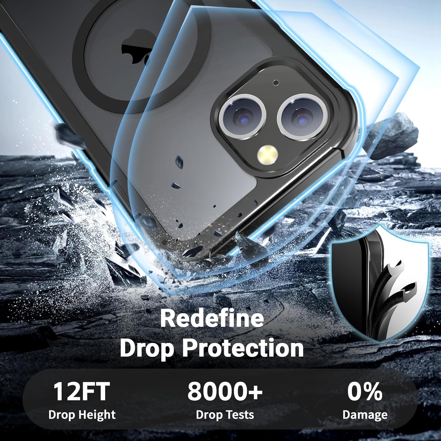 Magnetic Armor iPhone 13 Case