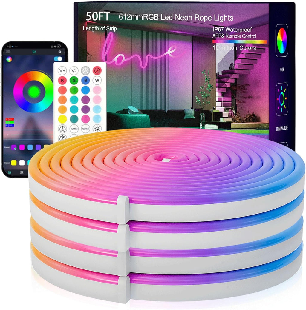 Vibrant Neon Glow Lights