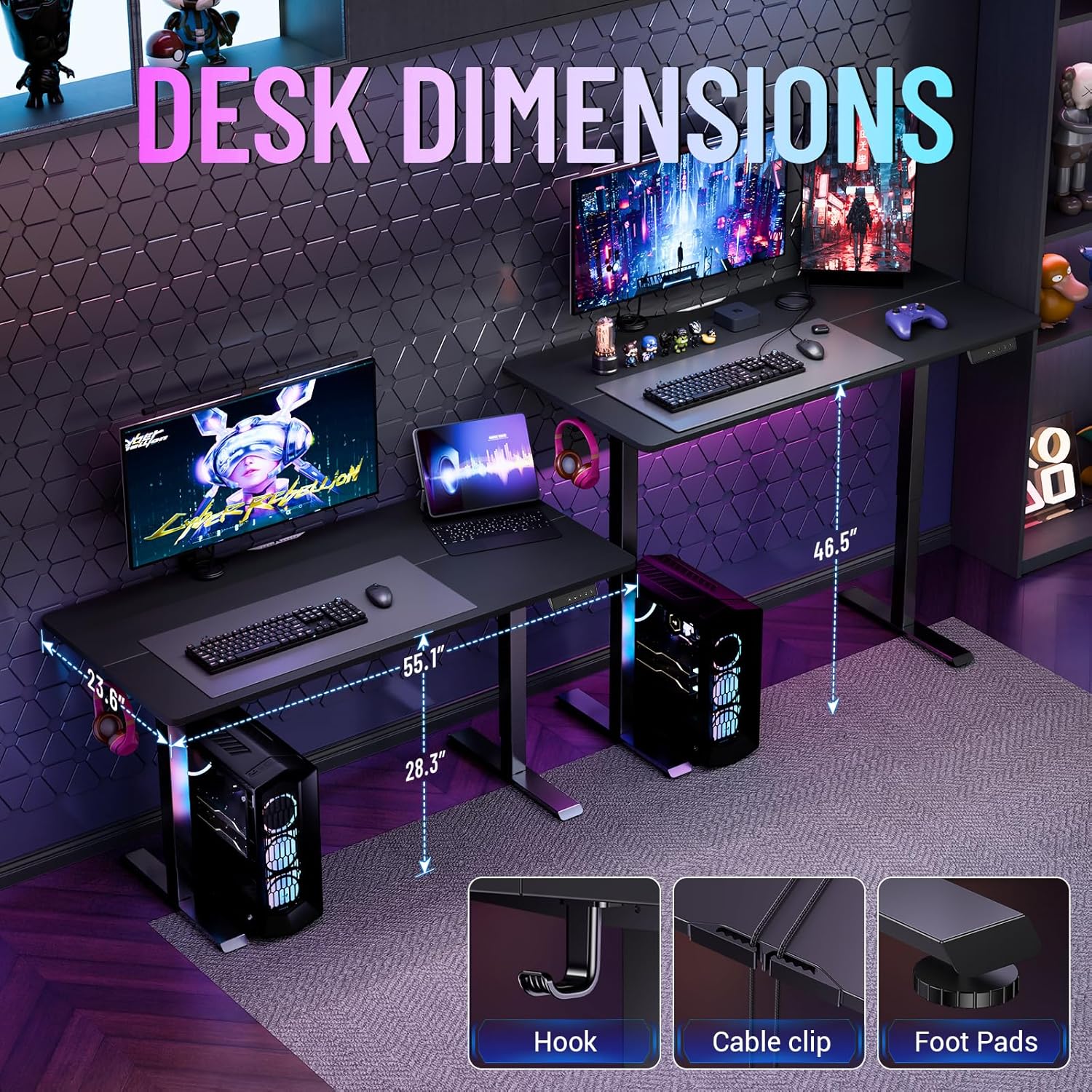 Veken Ultimate Gaming Desk