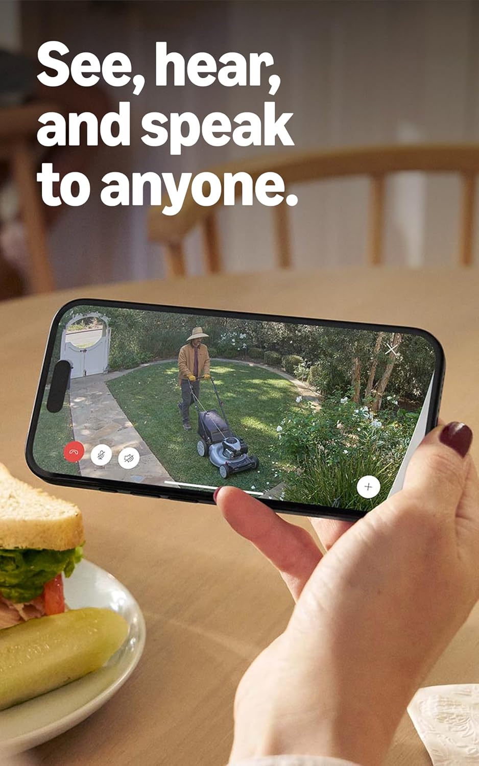 Weatherproof Security Cam for Outdoors
