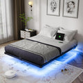 Smart LED Floating Bed Frame