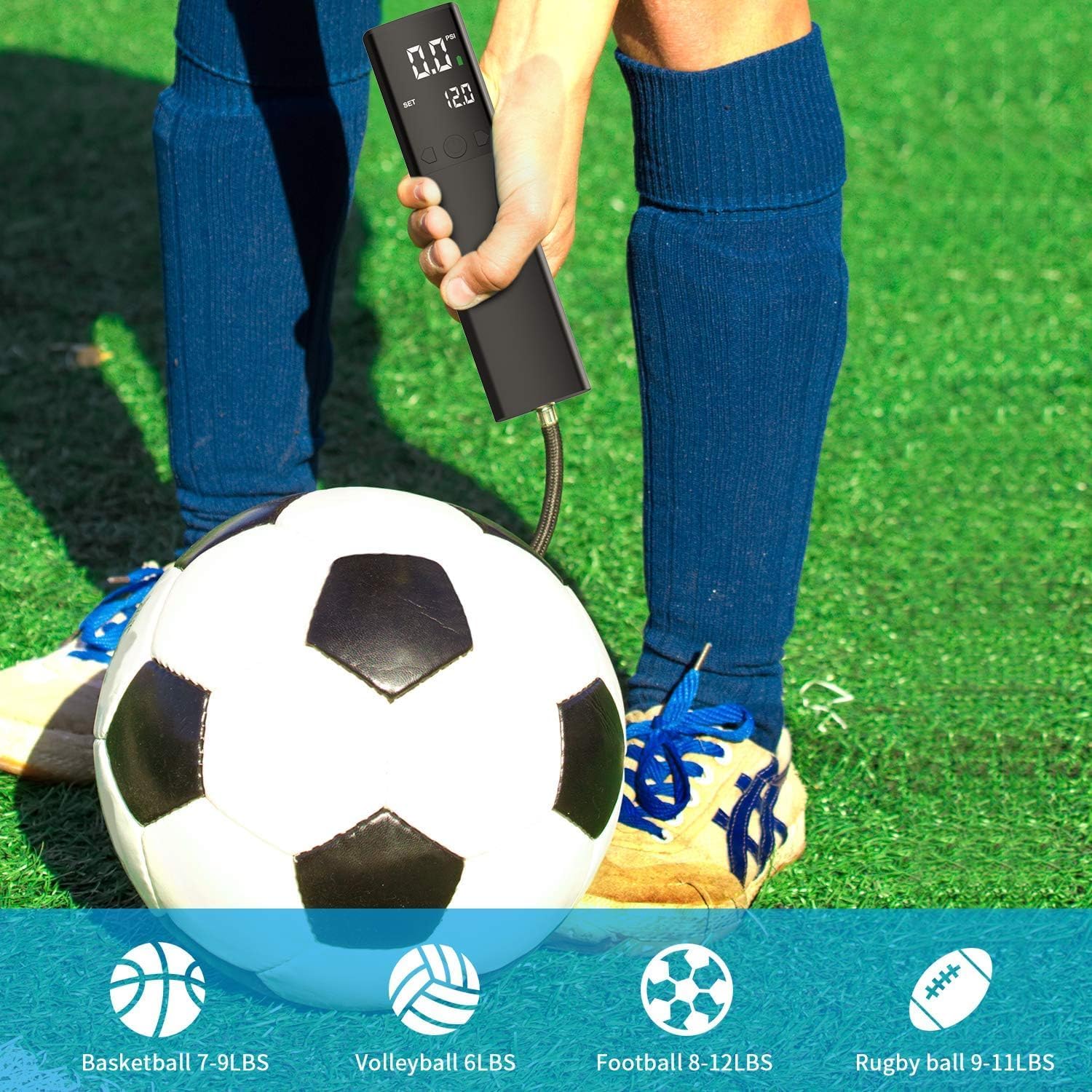 Smart Air Pump for Sports Balls
