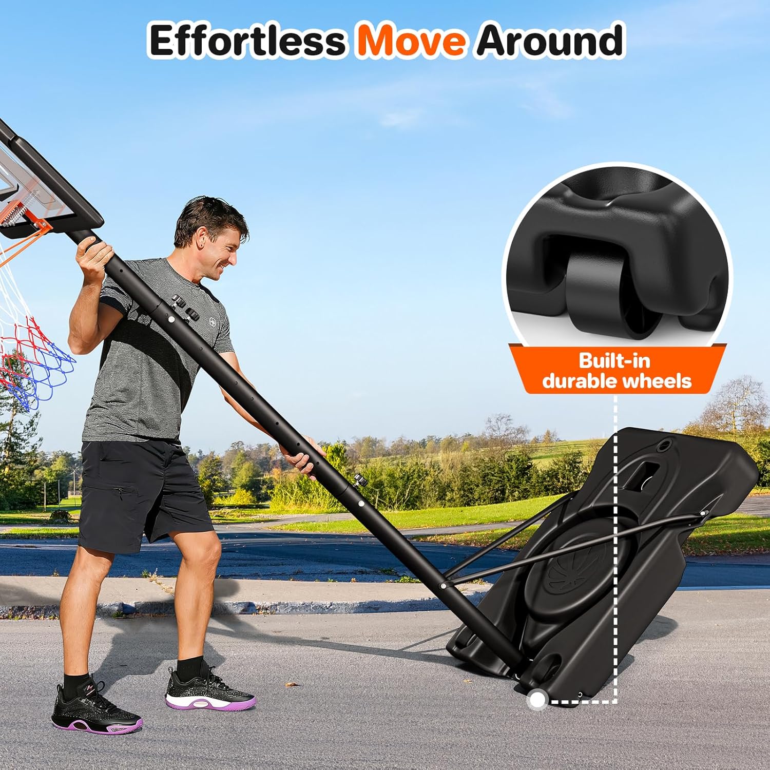 Ultimate Adjustable Basketball Hoop