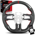 Sleek Carbon Fiber Mustang Wheel